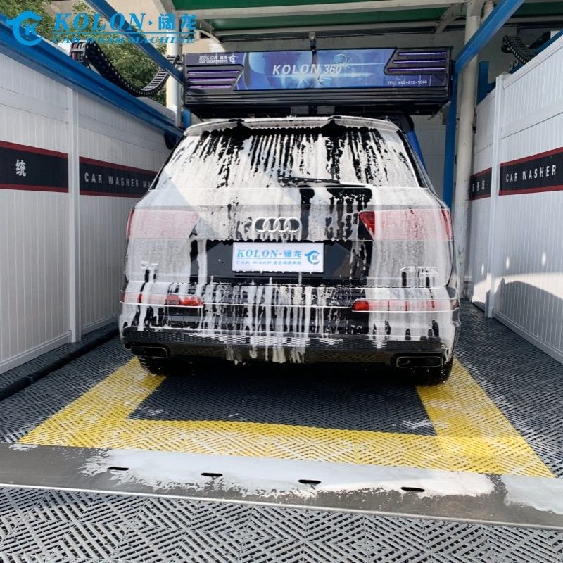 노동 절약 자동 터치리스 자동차 세탁기 KL360-1 15kw 물 펌프 12kw 공기 건조기
