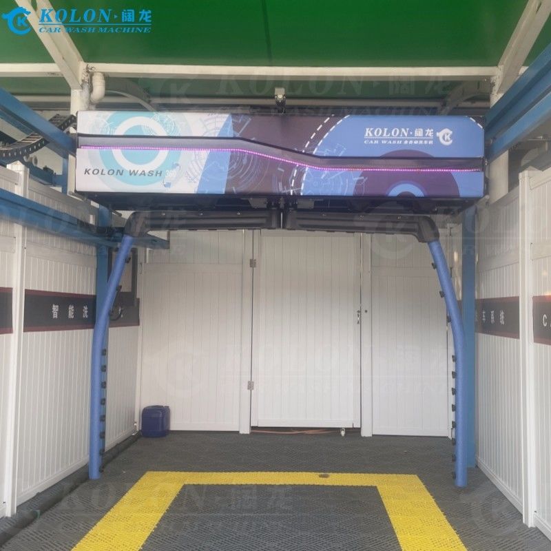 자동 브러시리스 터치리스 자동차 세탁기 KL360-2 18.5kw 물 펌프 12kw 공기 건조기