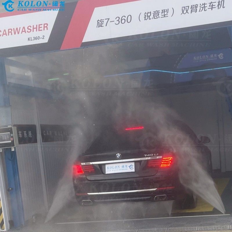자동 브러시리스 터치리스 자동차 세탁기 KL360-2 18.5kw 물 펌프 12kw 공기 건조기