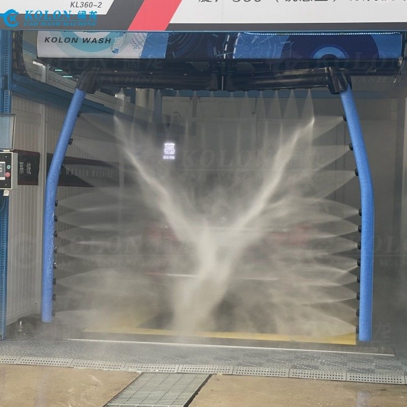 자동 브러시리스 터치리스 자동차 세탁기 KL360-2 18.5kw 물 펌프 12kw 공기 건조기