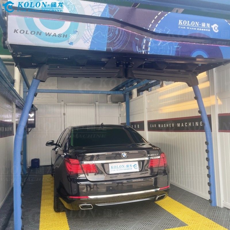 자동 브러시리스 터치리스 자동차 세탁기 KL360-2 18.5kw 물 펌프 12kw 공기 건조기