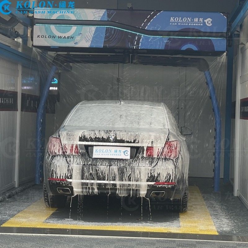 자동 브러시리스 터치리스 자동차 세탁기 KL360-2 18.5kw 물 펌프 12kw 공기 건조기